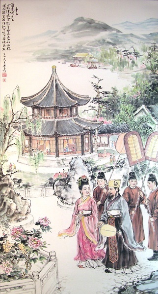 一枝红艳露凝香，云雨巫山枉断肠。全诗意思及赏析
