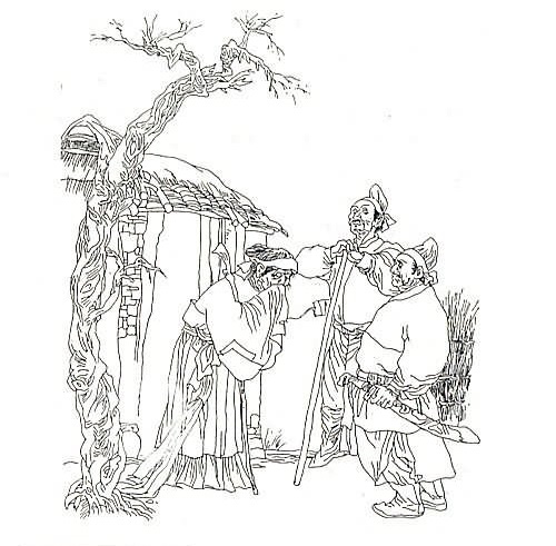 暮投石壕村，有吏夜捉人。全诗意思及赏析
