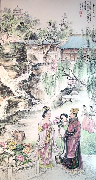 一枝红艳露凝香，云雨巫山枉断肠。全诗意思及赏析