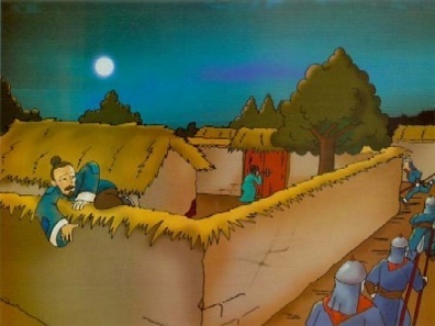 暮投石壕村，有吏夜捉人。全诗意思及赏析