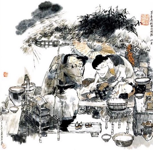 八月秋高风怒号，卷我屋上三重茅。全诗意思及赏析