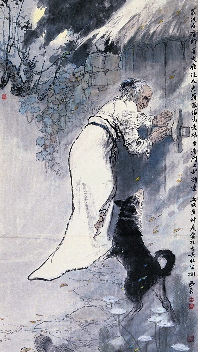 暮投石壕村，有吏夜捉人。全诗意思及赏析