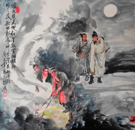赧郎明月夜，歌曲动寒川。全诗意思及赏析