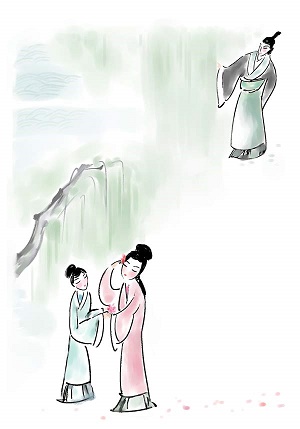 静女其姝，俟我于城隅。爱而不见，搔首踟蹰。全诗意思及赏析