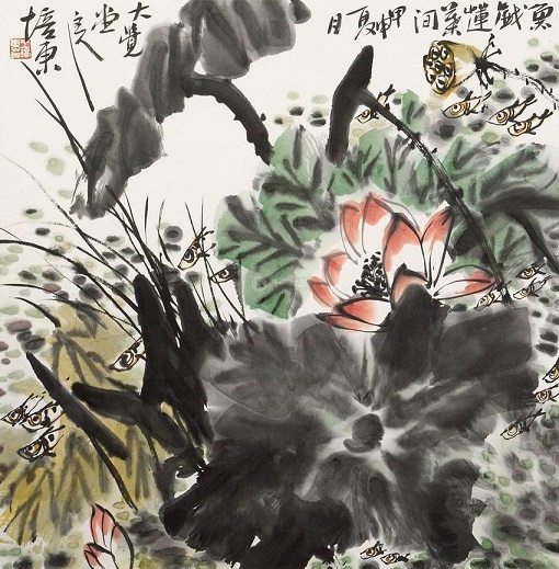 鱼戏莲叶东，鱼戏莲叶西，鱼戏莲叶南，鱼戏莲叶北。