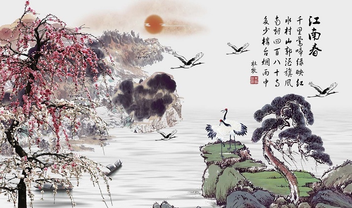 南朝四百八十寺，多少楼台烟雨中。全诗意思及赏析