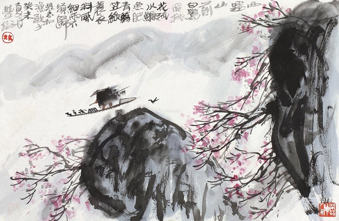西塞山前白鹭飞，桃花流水鳜鱼肥。全诗意思及赏析