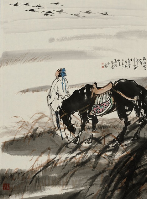 求之不得，寤寐思服。悠哉悠哉，辗转反侧。全诗意思及赏析
