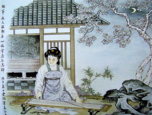 银筝夜久殷勤弄，心怯空房不忍归。全诗意思及赏析