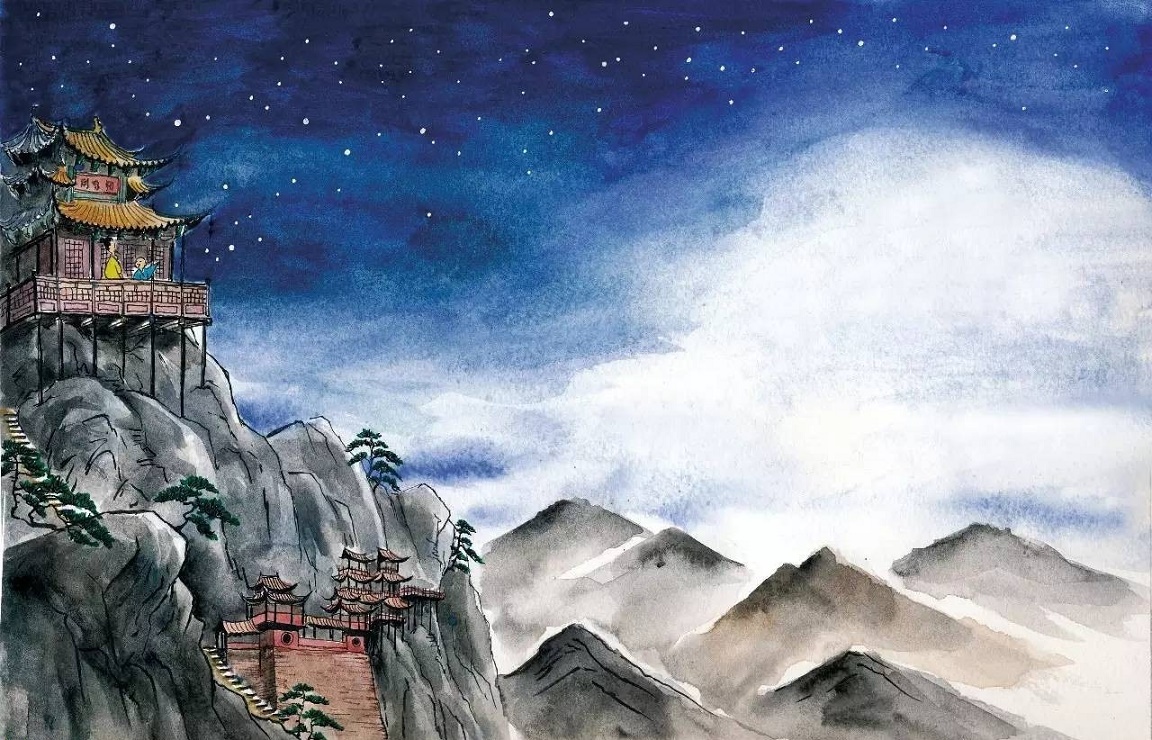 不敢高声语，恐惊天上人。全诗意思及赏析