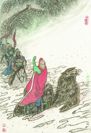 画图省识春风面，环佩空归夜月魂。全诗意思及赏析
