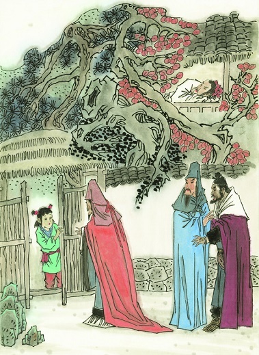 翠华想像空山里，玉殿虚无野寺中。全诗意思及赏析