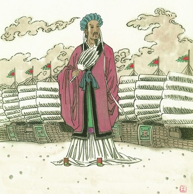 三分割据纡筹策，万古云霄一羽毛。全诗意思及赏析
