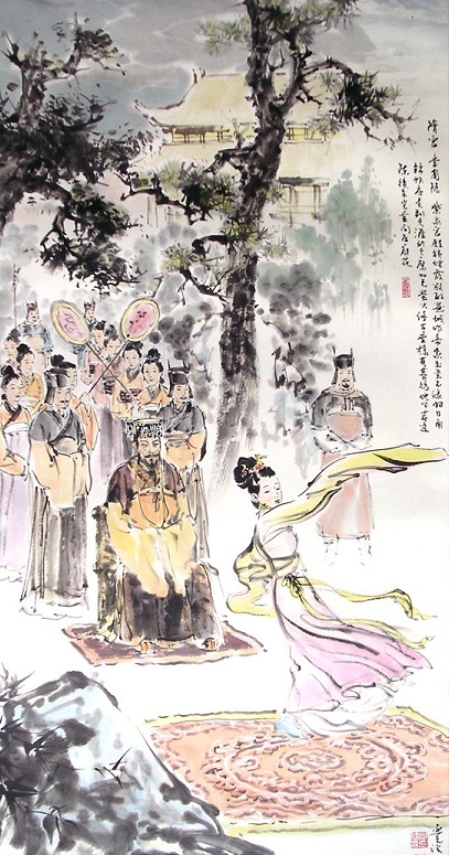 地下若逢陈后主，岂宜重问后庭花。全诗意思及赏析