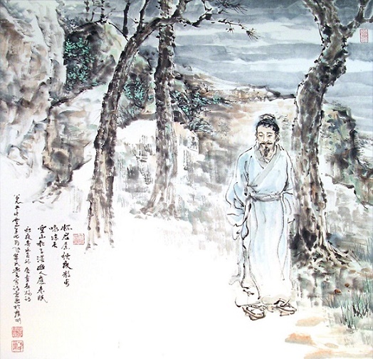 空山松子落，幽人应未眠。全诗意思及赏析