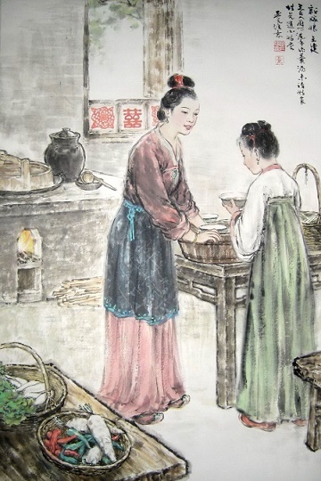 未谙姑食性，先遣小姑尝。全诗意思及赏析