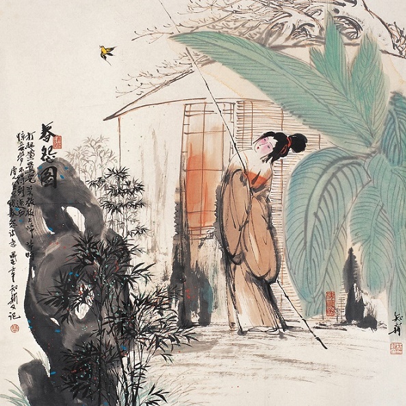 打起黄莺儿，莫教枝上啼。全诗意思及赏析