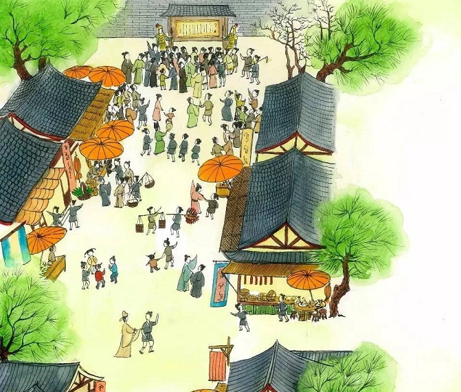 剑外忽传收蓟北，初闻涕泪满衣裳。全诗意思及赏析