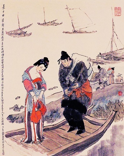 那能不相待？独自逆潮归。全诗意思及赏析