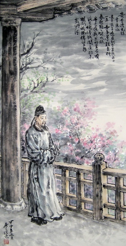 去年花里逢君别，今日花开又一年。全诗意思及赏析
