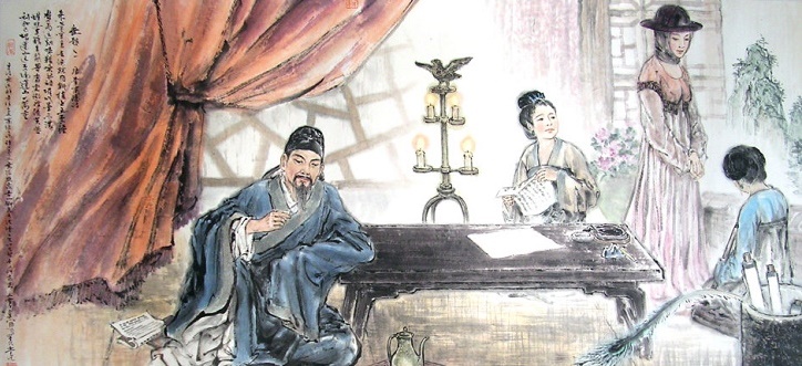 梦为远别啼难唤，书被催成墨未浓。全诗意思及赏析