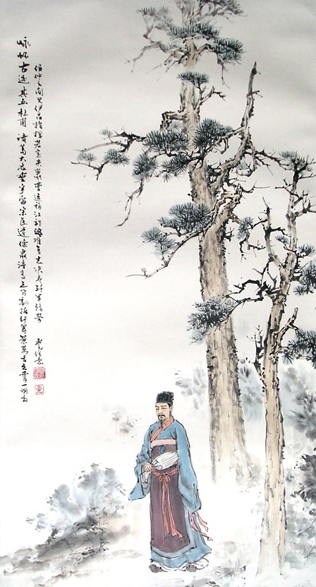 三分割据纡筹策，万古云霄一羽毛。全诗意思及赏析