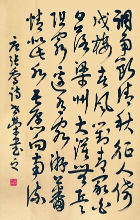 蕃情似此水，长愿向南流。全诗意思及赏析