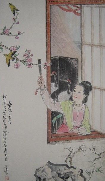 打起黄莺儿，莫教枝上啼。全诗意思及赏析