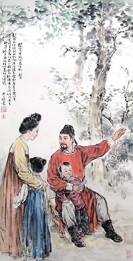 剑外忽传收蓟北，初闻涕泪满衣裳。全诗意思及赏析