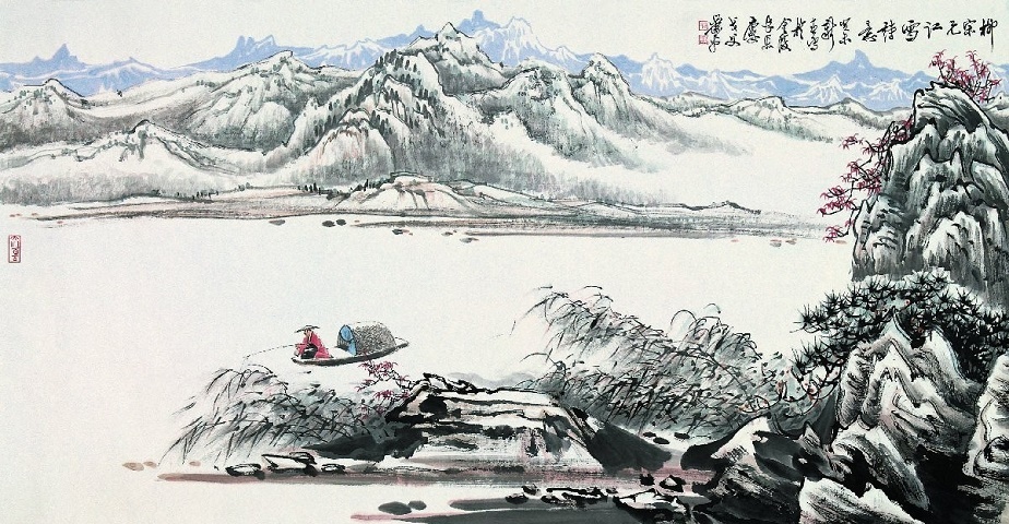 千山鸟飞绝，万径人踪灭。全诗意思及赏析