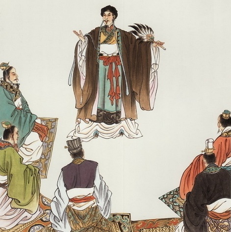 徒令上将挥神笔，终见降王走传车。全诗意思及赏析