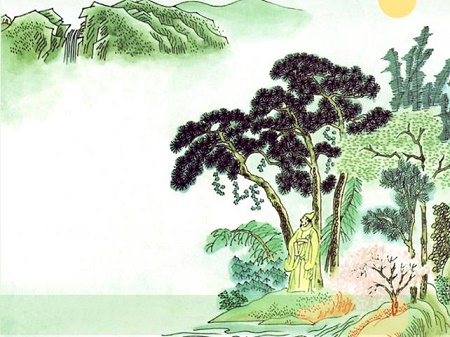 空山不见人，但闻人语响。全诗意思及赏析