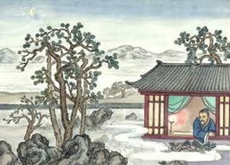 永夜角声悲自语，中天月色好谁看？全诗意思及赏析