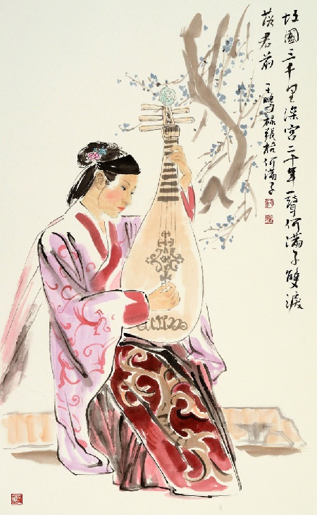 一声何满子，双泪落君前。全诗意思及赏析
