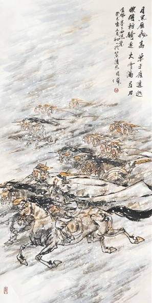 月黑雁飞高，单于夜遁逃。全诗意思及赏析