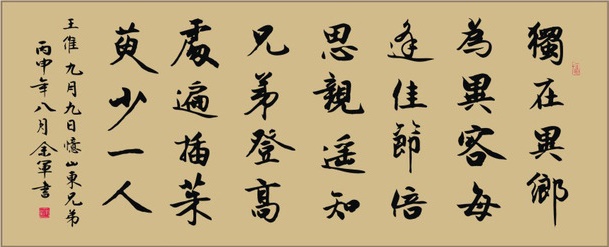 独在异乡为异客，每逢佳节倍思亲。全诗意思及赏析