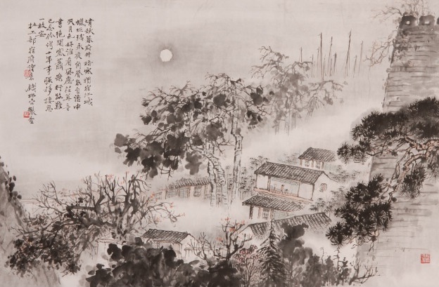 永夜角声悲自语，中天月色好谁看？全诗意思及赏析