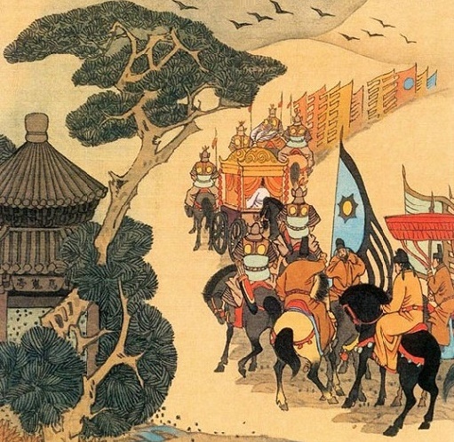 銮舆迥出千门柳，阁道回看上苑花。全诗意思及赏析
