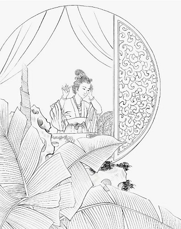 美人卷珠帘，深坐颦蛾眉。全诗意思及赏析