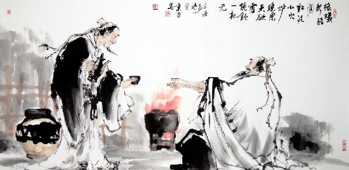 绿蚁新醅酒，红泥小火炉。全诗意思及赏析