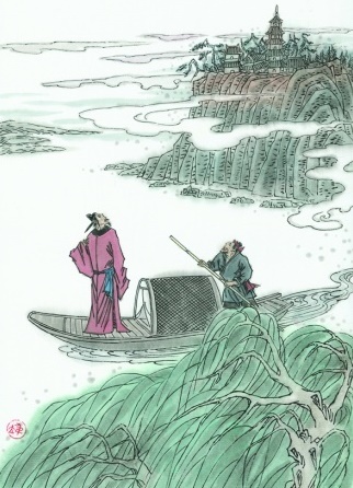 潮平两岸阔，风正一帆悬。全诗意思及赏析