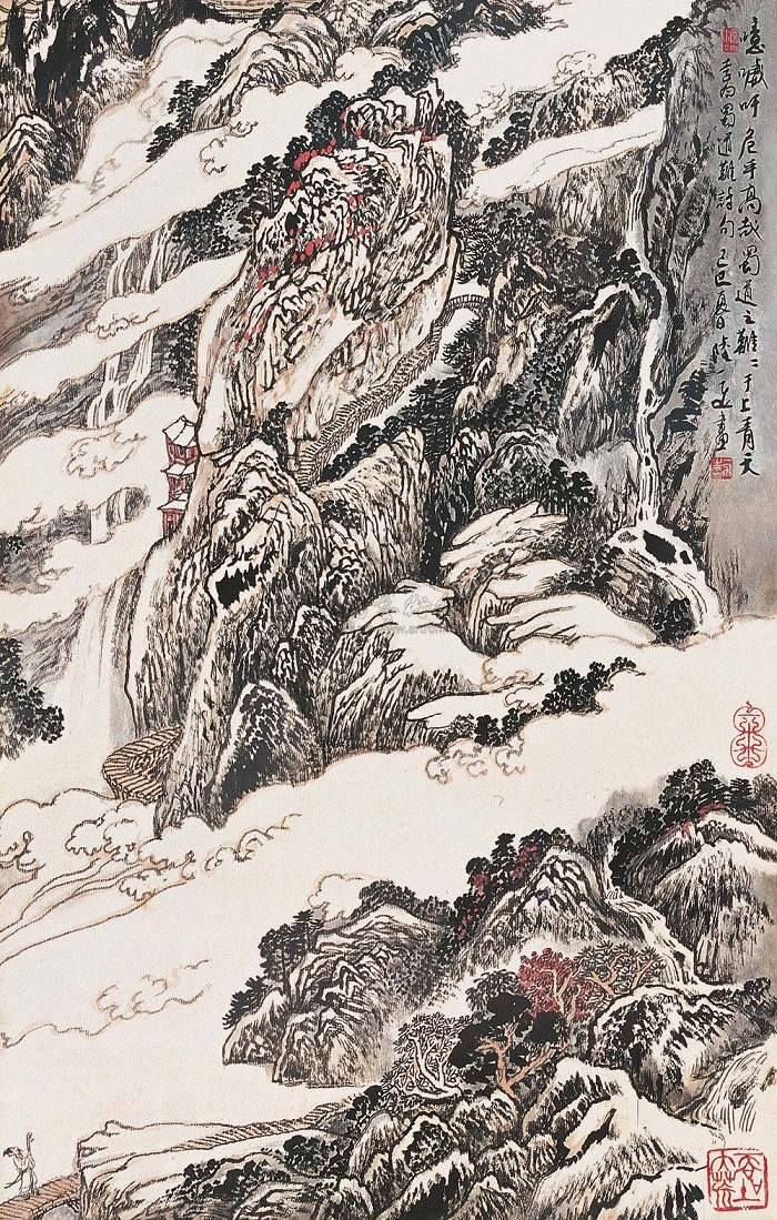 西当太白有鸟道，可以横绝峨眉巅。全诗意思及赏析