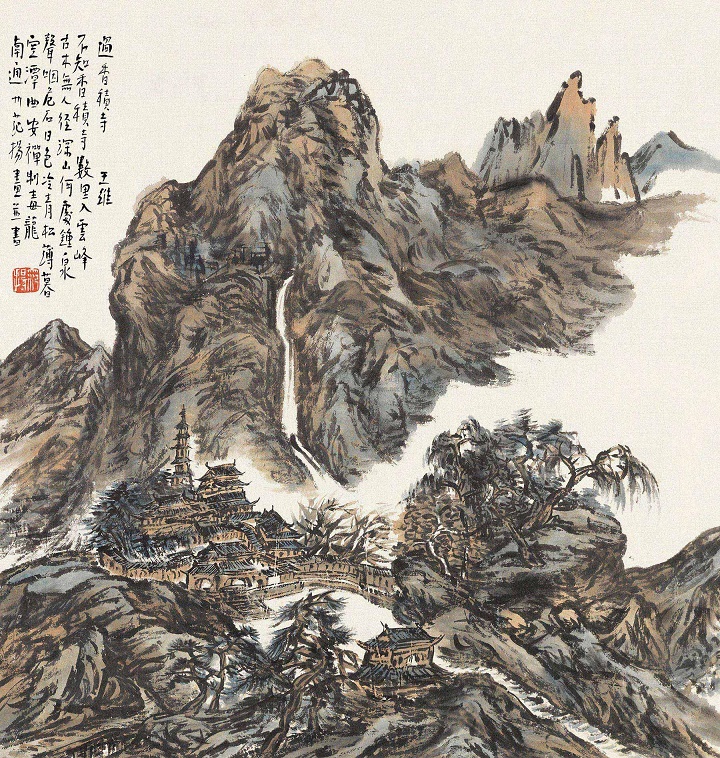 薄暮空潭曲，安禅制毒龙。全诗意思及赏析