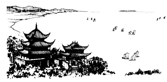 昔闻洞庭水，今上岳阳楼。全诗意思及赏析